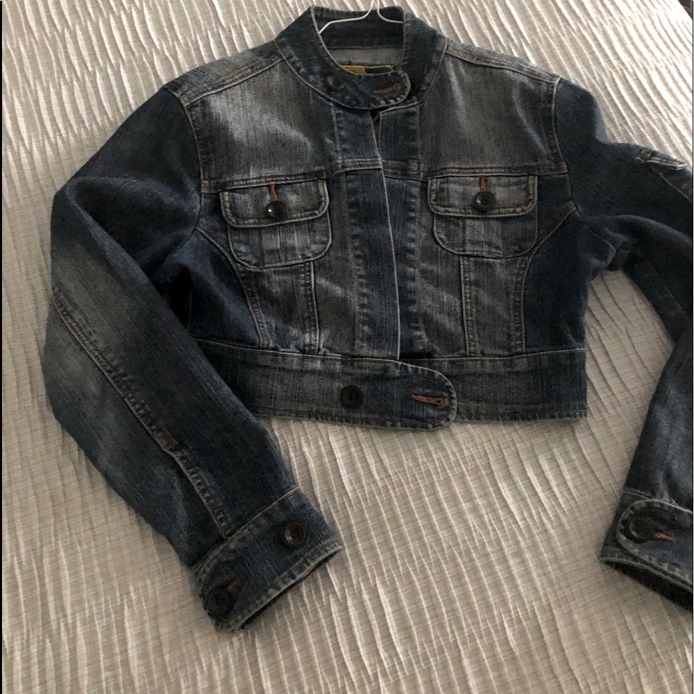 jean jacket - cropped